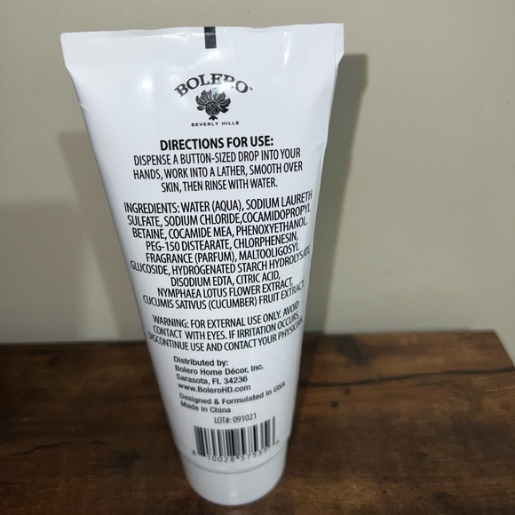 Bolero Bath & Body Bolero Water Lily Cucumber Body Wash Poshmark